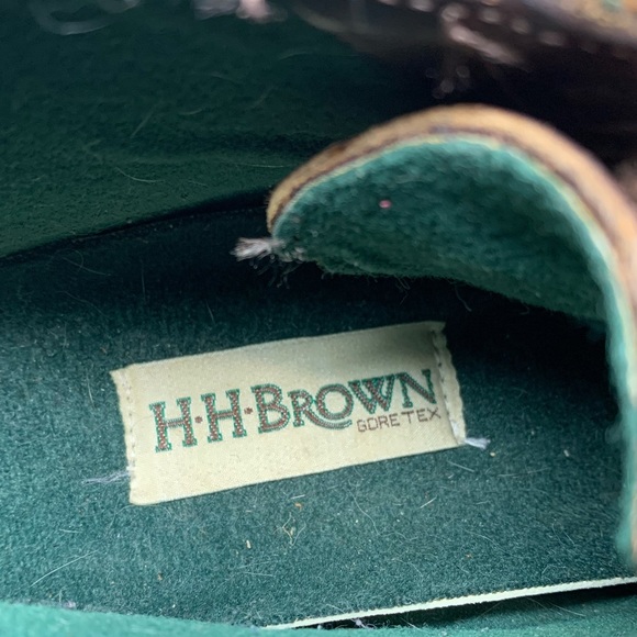 H.H. Brown Shoes H H Brown Goretex Brown Leather Ankle Boots Poshmark